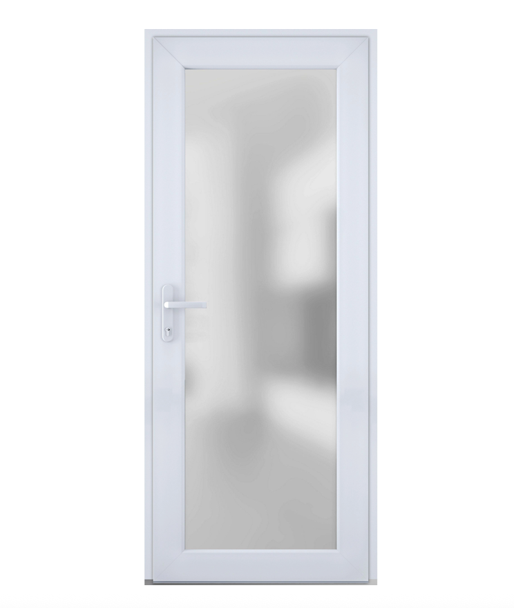 1-Lite Metal-Plastic Exterior Entry Door