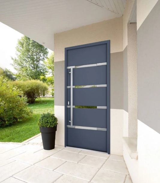Horizon Exterior Front Modern Entry Stainless Steel Security Door Doors near me