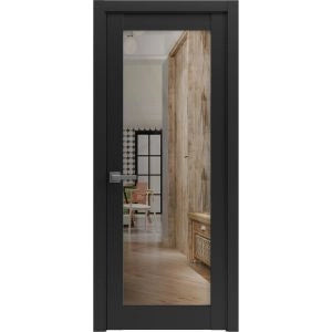 Lucia 2166 Matte Black with Clear Glass