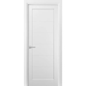 Quadro 4115 White Interior Door